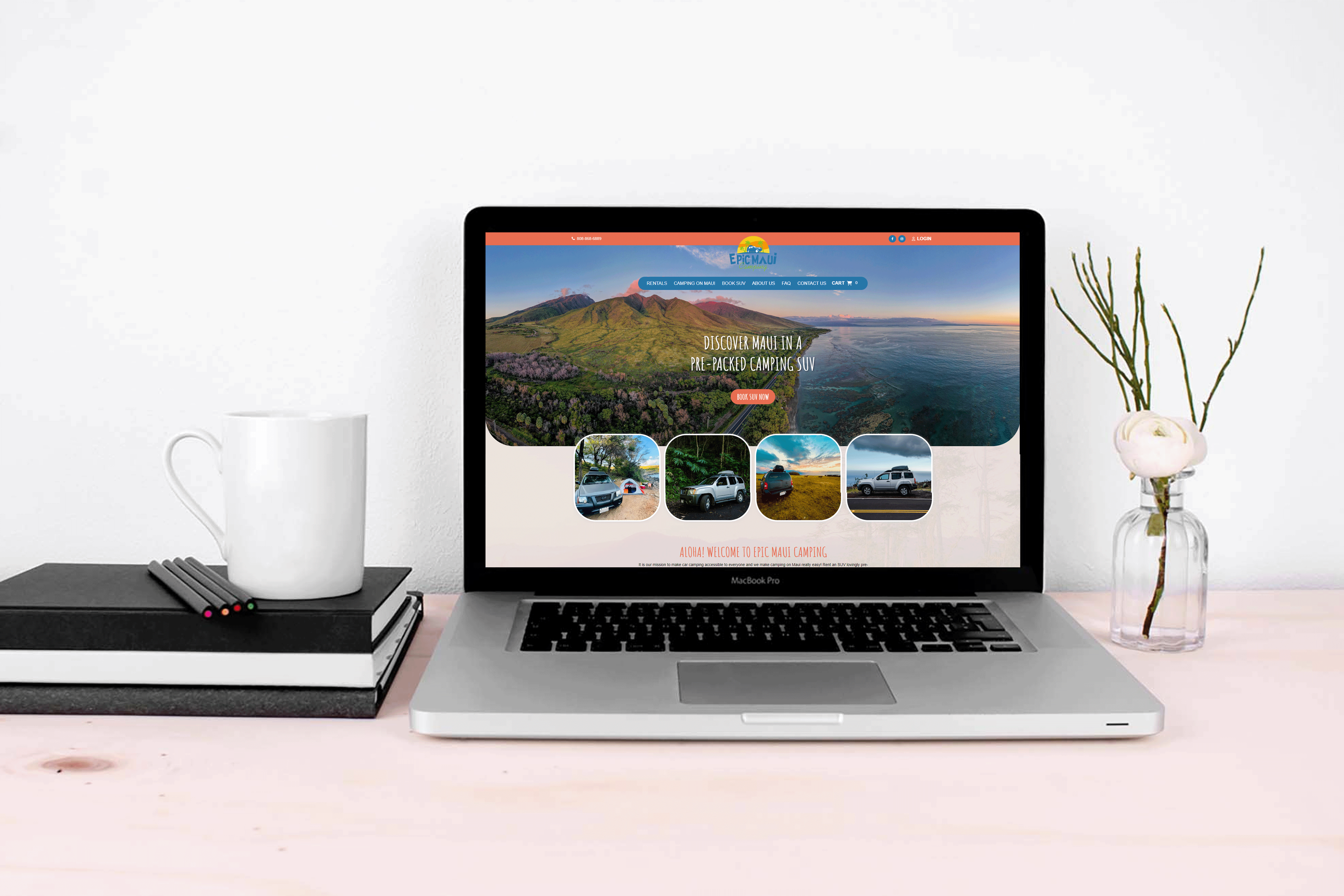 screenshot of Rides Rental Software